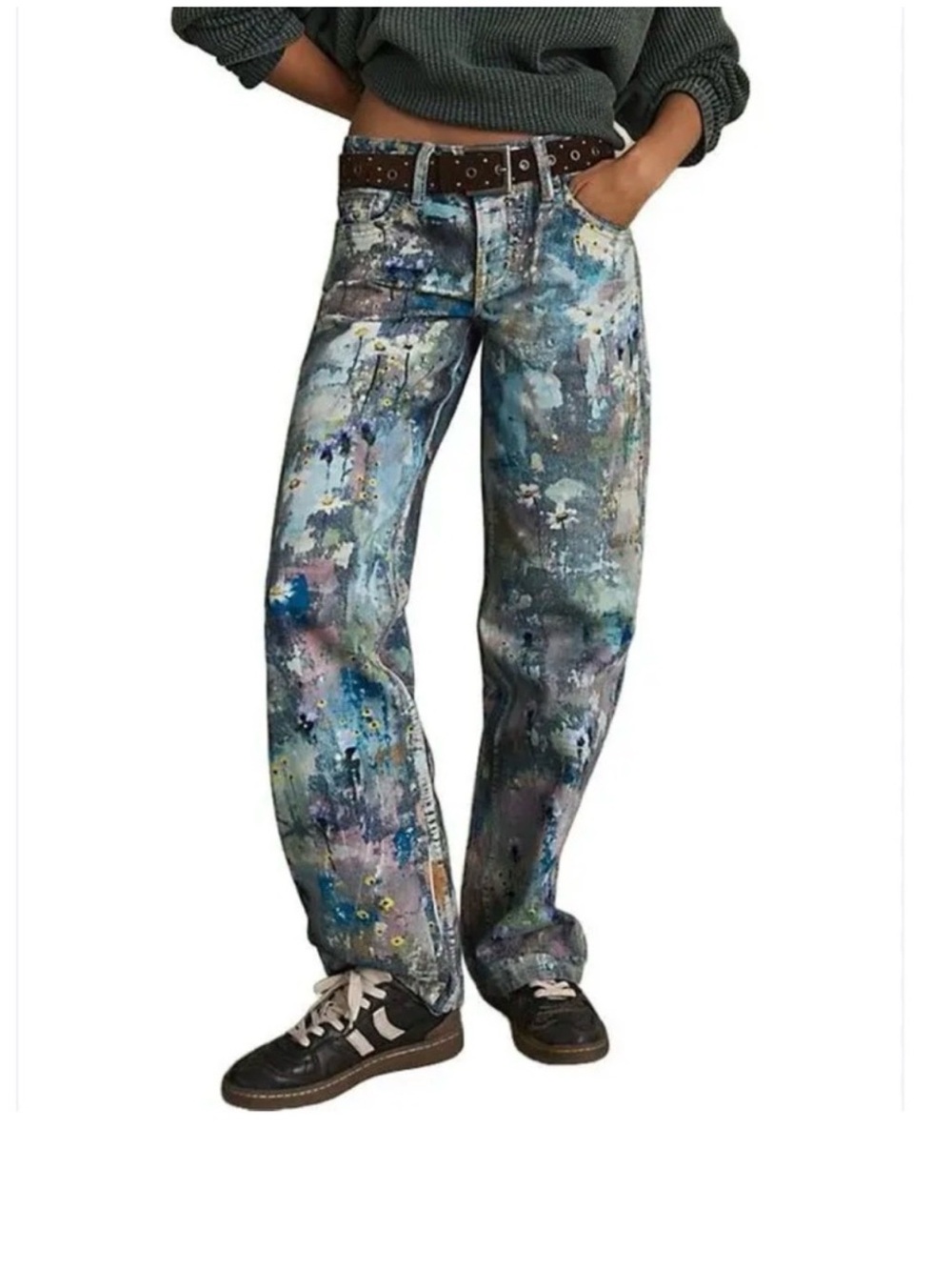 Rare NEW We The Free Tennessee Illusions
Jeans Floral Canvas